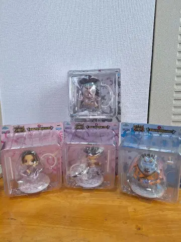 원피스 피규어 세트 징베 & 행콕 & 미호크 & 검은 수염