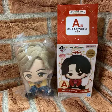 [ 새상품 ] Mrs. GREEN APPLE 봉제 인형 마스코트 A상