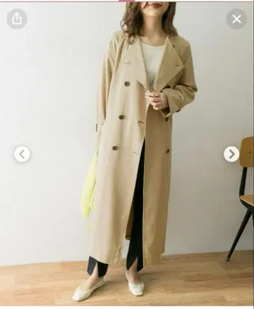 어반 리서치 트렌치코트