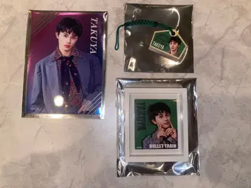 초특급 마루이 타쿠야 에마 클리어 카드 마그넷 3종 세트