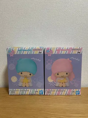 산리오 캐릭터즈 SOFVIMATES 키키 라라 2세트