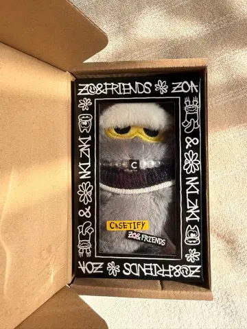 ZO&FRIENDS CASETiFY ZOA 키링
