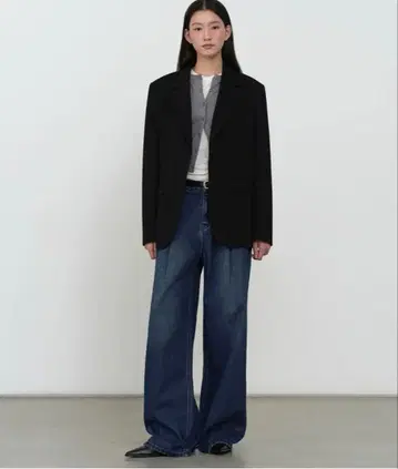 MUSINSA STANDARD WOMAN 우먼 오버 사이즈 블레이저