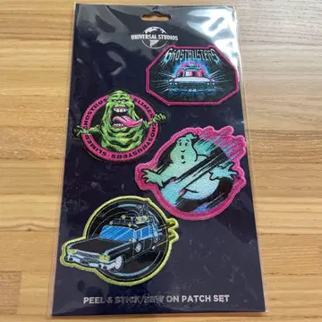 고스트버스터즈 패치 세트 4개