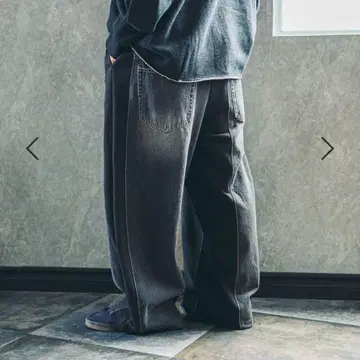 MODE NORM CORE 모드노름 데님 패치워크 팬츠 L