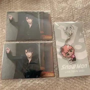 Snow Man 사쿠마 다이스케 키링 사진 세트