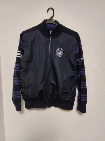 adidas 네이비 스트라이프 자켓 L/G