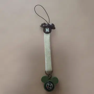 도쿄 디즈니 씨 나침반 부착 미키 모양 스트랩