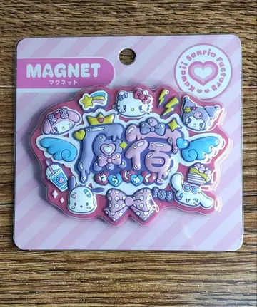 산리오 하라주쿠점 한정판 마그넷 키티