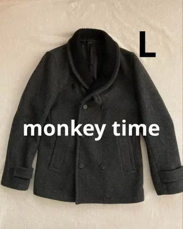 몽키타임 monkey time 숄카라 피 코트
