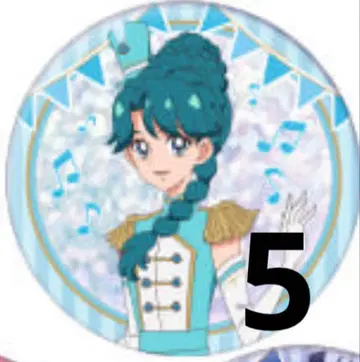 프리큐어 카이토 미나미 블루라 캔뱃지