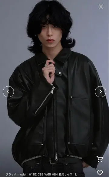 [ ILLMAZE ] 2WAY 벌룬 실루엣 숏 블루종