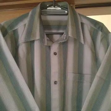 San Ansory 스트라이프 긴팔 셔츠