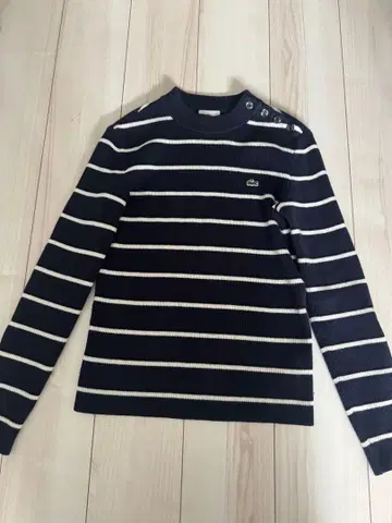 LACOSTE 보더 니트 34