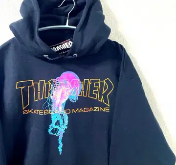 새상품 트레셔 후드티 풀오버 속기모 스케이트보드 S