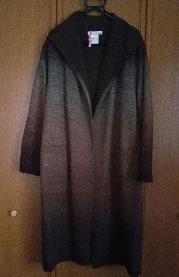 iines 압축 울 그라데이션 가디건 리버서블