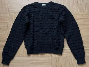 steven alan 긴팔 니트 스웨터 블랙