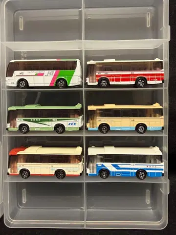 토미카 노선버스 세트 6대 세트
