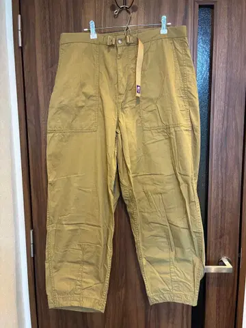 THE NORTH FACE 퍼플 라벨 카키 치노 팬츠