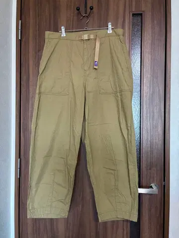 THE NORTH FACE 퍼플 라벨 카키 치노 팬츠