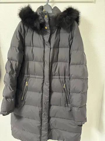 IENA 롱 다운 코트