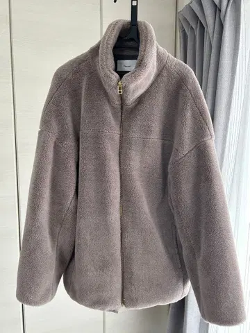 Discoat 플리스 자켓 그레이