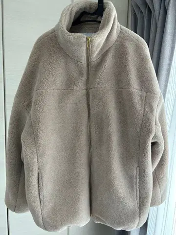 Discoat 디스코트 베이지 플리스 자켓