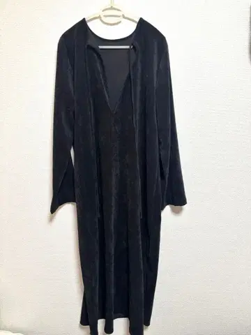 CITY SHOP 원피스 VELVETEEN KAFTAN DRESS