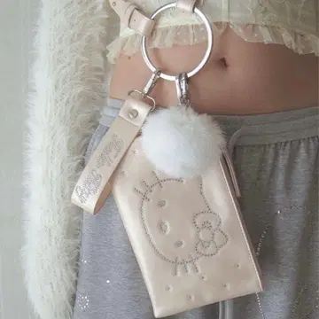 PELLICULE x 키티 charm pouch shoulder