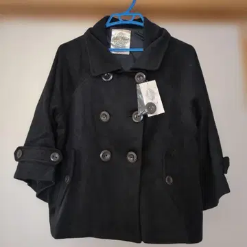 Bou Jeloud 블랙 피 코트