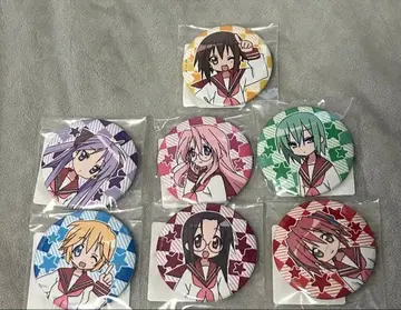 러키 스타 러키스타 dmm 온라인 스크래치 D상 캔뱃지 묶음 판매