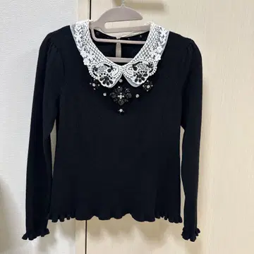 SuperBeauty 슈퍼 뷰티 긴팔 니트 울 비쥬