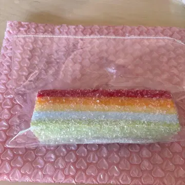 kikisquishy L 사이즈 얼음 버터 샤리샤리 무지개