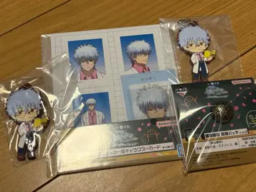 은혼 3학년 Z반 긴파치 선생님 제일복권 긴토키 4종 세트