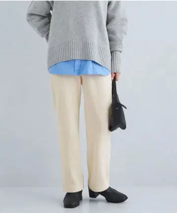 [새상품] green label relaxing 코듀로이 저지 팬츠 38