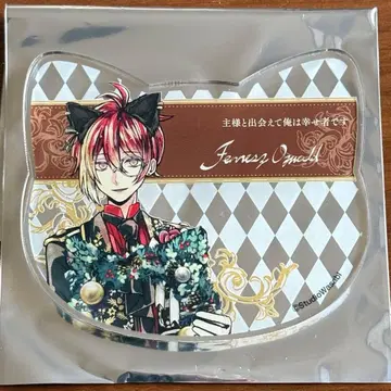 아크네코 악마 집사와 검은 고양이 난자 아크릴 코스터 아쿠코 페네스