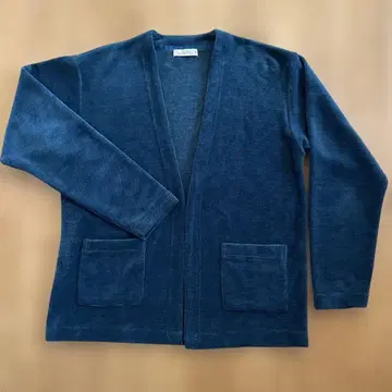 그린 레이블 릴랙싱 가디건 다크 블루