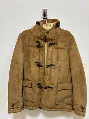 RAGEBLUE 브라운 더플 코트