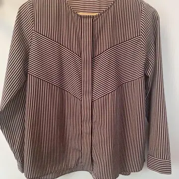 Rosso 스트라이프 긴팔 셔츠