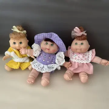 양배추 인형 3체 세트