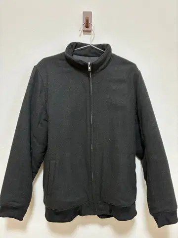 nano 블랙 집업 자켓