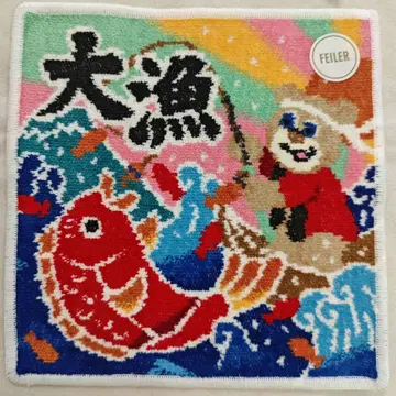 페이러 손수건 미사용 새상품 타이료 니코니코마루