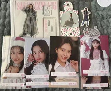 사쿠라자카46 엔도 히카리 브로마이드 스티커 아크릴 스탠드 묶음 판매