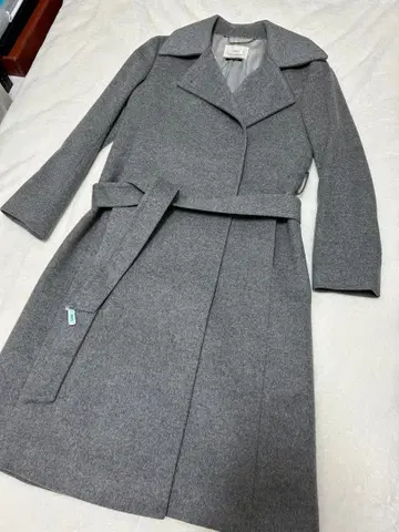 [ INED ] 캐시미어 코트 롱 코트 벨트 포함