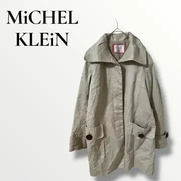 미쉘클랑 MICHEL KLENN 스텐카라 코트 아이보리 40