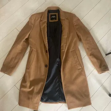 ZARA 남성용 코트 카멜