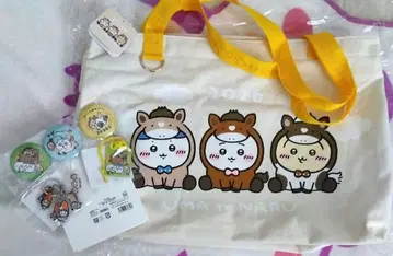 치이카와 (먼작귀) 해피백 2026 토트백, 엽서, 아크링 키링 외