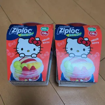 Ziploc 헬로키티 2개 세트 지퍼락 산리오 sanrio