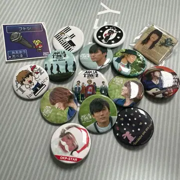 AquaTimez 캔뱃지 세트