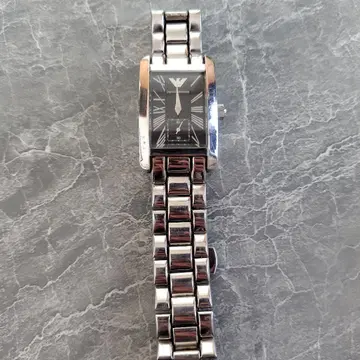 엠포리오 아르마니 쿼츠 시계 실버